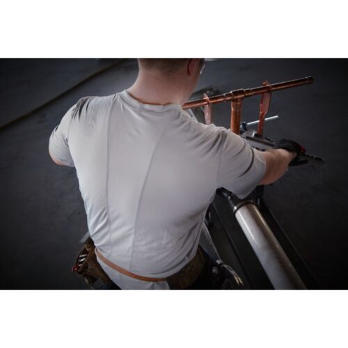 WWSSG (XL) - WORKSKIN lichtgewicht shirt met korte mouwen - grijs