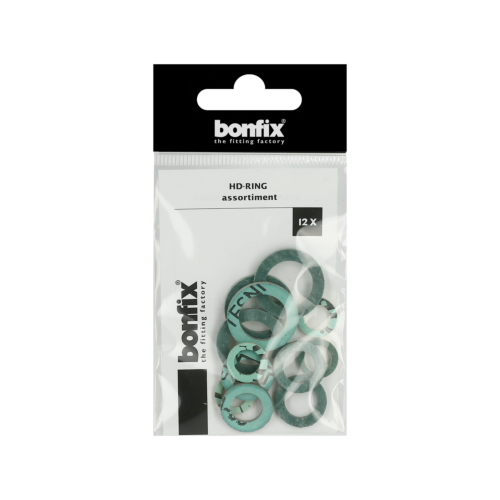 BONFIX HD-ring assortiment zak a 12 stuks