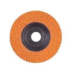 Flap discs CERA TURBO 115 mm / Grit 60 - Lamellenslijpschijven CERA TURBO