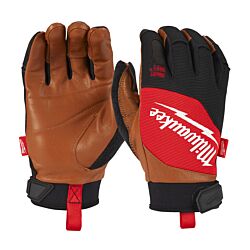 Hybrid Leather Gloves - 7/S - 1pc - Hybrid lederen werkhandschoenen