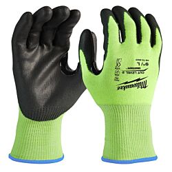 Hi-Vis Cut B Gloves - 7/S - 1pc - Hi-Vis Cut B Handschoenen