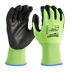 Hi-Vis Cut B Gloves - 9/L - 1pc - Hi-Vis Cut B Handschoenen