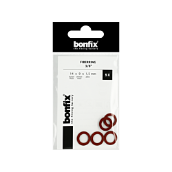 BONFIX Fiberring 3/8" (14 x 9 x 1,5 mm) Zak van 5 stuks